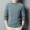 Men's Sweaters Men Cashmere Pullovers 2023 Autumn Winter Man Warm O-neck Thicken Wool Sweater Jumpers