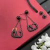 Designer earrings womens jewelry Fashion earring with diamonds Classic vintage earrings Fine high-quality gifts With original box