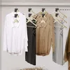 Hangers Hanger Space Saver Garderobe Hooks Organizer verbindt Cascading Plastic Slaapkamer Kast Opslag Rek