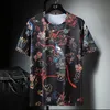 T-shirts voor heren overtollig t-shirts Men Big Size 10xl Tops Tees Summer Hip Hop Casual Animal Graffiti T-shirts plus 9xl10xl kleding baggy 230412