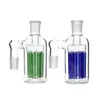 8 Arm Perc Ash Catchers Smoking Glass Water Recycle Ashcatcher 14mm 18mm Adapter Catture Ash Collector Bong Attachment