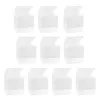 10pcs Transparent Cube Box Clear Candy Treat Plastic Gift Packing For Baby Shower Wedding Birthday Party - 10x10x10cm Wrap326u