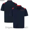 Camisetas masculinas F1 Racing Polo Suit 2023 Tese de verão de lapela T-shirt Mesmo Sty Customization 4123