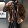 Men's Jackets Autumn Luxury Velvet Jacket Men Fashion Double Head Zipper Casual Social Streetwear Windbreaker Clothing