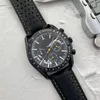 OMEG NEW NEW SIX 3 Stitches Luxury Mens Watches Quartz 시계 고품질 최고 브랜드 디자이너 시계 가죽 벨트 남성 패션 액세서리 홀리데이 선물 PP04