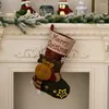 Christmas Decorations Stockings Holiday Gift Bags Felt 18in For Wall Door Stairs Tree Fireplace Window