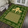 Carpet Light Luxury Church Worship Carpet Muslim Ramadan Prayer Mat Home Kneeling Nonslip Rugs Islam Prayer Outdoor Pilgrimage Mats Z0411