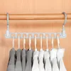 Вешалки Magic Creative Closet Organizer Space Saving Savers с 9 лунками для тяжелых рубашек для одежды