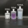 30/50/100ml sacs d'emballage de liquide de maquillage sac d'emballage cosmétique liquide de voyage Portable sac de rangement de masque réutilisable 50 pièces