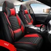 Housse de siège de voiture de couleurs mélangées pour Honda Accord CRV Civic XRV Odyssey City crosstour CRIDER VEZEL coussin de siège de protection Pniversal en cuir artificiel imperméable