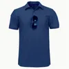 Polos pour hommes polo à séchage rapide hommes sports d'été en plein air tactique polo à manches courtes décontracté respirant revers tee top 230412