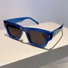 Occhiali da sole KAMMPT Vintage Square Men 2023 Moda donna color caramello Tonalità Trendy Brand Design Moda coreano UV400 Eyewear