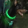 Dog Collars Flashing LED Collar Cuttable Adjustable Light USB Rechargeable Silicone Glow Dogs Night Safety