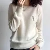 New brand Sweater Men Women Puff Cashmere Sweaters Jumper Embroidery Knitted Pullover classic soft Ys Knitwear Autumn Winter Keep Warm Jumpers