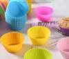 1000pcs Round Shape Silicone Muffin Cupcake Baking Moulds Case Cupcake Maker Mold Tray Baking Cup Cake Mold Tools Home Kitchen Tool