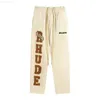 Rhude Brand Mens Pants Designer Cargo Men Heatpants vrouwen Casual Fitness TR 5593JVJP