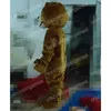Boże Narodzenie Cute Brown Bear Mascot Costume Wysoka jakość postaci z kreskówek Stroje Halloween karnawałowe sukienki dla dorosłych rozmiar urodzinowy strój na zewnątrz