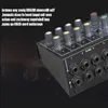 Freeshipping DAOI 8-channel line mixer Cara OK microphone amplifier reverberation board Microphone Digital Reverb Plat Cnqul