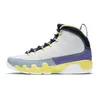 Jumpman 9 män basketskor 9s Fire Red Gym Chile Light Olive Concord Particle Grey University Blue Gold Bred Patent Mens Trainers Outdoor Sports Sneakers
