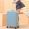 Suitcases Middle Size Luggage Travel Bag Aluminum Vintage Kids Women Multifunctional Mala De Viagem Rolling