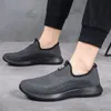 Zapatos de vestir originales de alta calidad para hombre, zapatillas informales sin cordones para hombre, grandes zapatillas transpirables para correr, Verano 230412