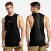 Men's Tank Tops Brand Bodybuilding Cool Fluorescent Colors Men Gyms-clothing Stringer Fitness Gyms Shirt Muscle Workout 230412