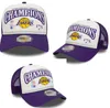 Los Angeles "Lakers''Ball Caps 2023-24 unisexe luxe mode coton Champions casquette de baseball chapeau snapback hommes femmes chapeau de soleil broderie printemps casquette d'été en gros a17
