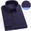 Men's Casual Shirts Men Spring Blouse Cotton Slim Fit Long Sleeve Antiwrinkle Embroidery Harmont Button Blaine OXford