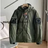 2023 CP Odzież Designer Stones Island Hoodie Kieszanki Kurtki Kurtak z długim rękawem odznaki zamka błyskawiczne Mężczyźni Tshirt Coat