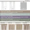 Sheer Curtains Both Sides Linen 100% Blackout for Living Room Bedroom Waterproof Garden Thick Drapes Window Curtain Panels 230412