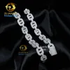 Pendant Necklaces Factory Wholesale Price Sterling Sier Gold Plated Vvs Moissanite Necklace Iced Out Cuban Link Chain