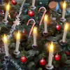 Decorative Objects Figurines 612pcs LED Floating Candles Light Flameless Remote Taper Electronic For Wedding Party Home Decor Easter Decoration 2023 230412