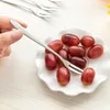 Exquisite Stainless Forks Steel Fruit Fork Flatware Birthday Party Cake Salad Dessert Kitchen Small Tableware