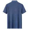 Polos męski zaprojektowany męski Polo Modna i modna młodzież retro lato oddychająca solidna koszulka kieszonkowa męska miękka miękka casual noszenie 230412