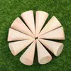 Jewelry Pouches 20 Pcs Cone Stand DIY Wooden Display Rack Rings Holder Showcase Decorative Child