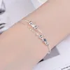 Charm armband enkel stil stjärna fjäril armband för kvinnor trendiga koreanska smycken pärla djurkedja flicka vänskap mode gåva