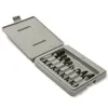 Freeshipping 8 stks hardmetalen roterende braam set wolfraam staal slijpkop roterende achtdelige handvat roterende tool Osrmf