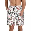 Shorts masculinos Mens Natação Swimwear Cartas de Poker Homens Troncos Maiô Beach Wear Boardshorts