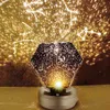 Lamps Shades Star Projector Valentine gift Color Changing Geometric Table Lamp Baby Night Light Battery Remote Control room decor Planetarium 230411