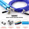 Jump Ropes CrossFit Speed ​​Jump Rope Professional Skipping touw voor MMA Boxing Fitness Skip workout Training met draagtas Reserving Cable 230411