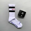 Men's Socks Classic Style Black White VTM Baseball Rugby Socks Men Women High Quality Jacquard Socks Casual Streetwear T230412