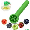 Fruit Vegetable Tools Grape Slicer Cutter for Toddlers Babies Cherry Tomato Kitchen Cooking Gadget Seedless Mtifunctional Dispense Dhfot TLY016