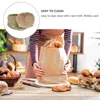 Dinnerware Sets 2 Pcs Handmade Bamboo Dust Woven Basket Eco-friendly Home Supply Snack Tray Storage Household Container Round Wooden