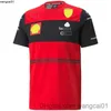 Męskie koszulki Nowe frrari f1 T-shirt odzież Formula 1 Fani Ekstre Fani sportu Fani Brezyn F1 Odzież F1 Najwyraźniejsza krótka seve niestandardowa 4123