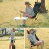 Camp Furniture Large Camping Chair Portable Foldable Outdoor Furniture Beach Chair BBQ Picnic Beach Ultralight Office Lunch Break Fishing Chair HKD230909