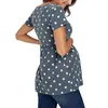 T-shirts pour femmes Femmes Maternité Casual Manches courtes Chemise à manches courtes Comfy Haute Qualité Tops Quotidiens Enceinte Tunique Blouse Rapide En Stock