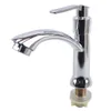 Badrums duschhuvuden Zinklegering Face Basin Single Hole Faucet Brush Nickel Sink Mixer Tap Vanity Water Facets 230411