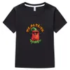 T-shirts Children's T-shirt merch EDISONPTS Girls 'Dikke jongens grafische t-shirt kinderen edison pts casual 100% katoenen huiskleding 230412