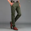 Men's Pants 5886 Spring Summer Fashion Men's Solid Color Simple Basic Straight Teens Large Size Slim Fit Business Casual Cozy Trousers