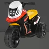 6V Ride-On Toy Motorcycle Trike 3-Wheel Electric Bicycle w/ Music Horn